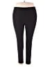 Terra & Sky Solid Black Active Pants Size 2X - photo 1
