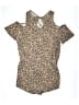 Venus Animal Print Brown Tan Romper Size XL - photo 2