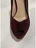 Prada 100% Suede Burgundy Heels Size EU 38 - photo 5