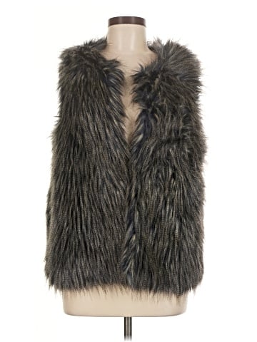 Yumi Faux Fur Vest (view 1)