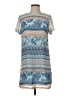 Lulus 100% Polyester Paisley Blue Casual Dress Size S - photo 1