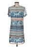 Lulus 100% Polyester Paisley Blue Casual Dress Size S - photo 2