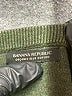 Banana Republic 100% Cotton Solid Green Pullover Sweater Size M - photo 7