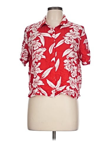 Volcom Short Sleeve Blouse (view 1)