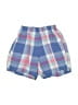 Bella Bliss 100% Cotton Plaid Blue Shorts Size 3 - photo 1