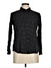 Uniqlo Polka Dots Black Long Sleeve Blouse Size M - photo 1