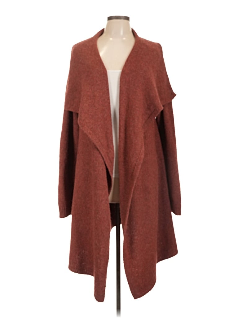 Pre-owned Joseph A Cardigan Sweater In Brown