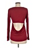 Unbranded Burgundy Long Sleeve Top Size M - photo 2