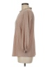 Adrianna Papell Tan Long Sleeve Blouse Size M - photo 5