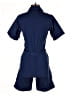 Reformation Jeans 100% Organic Cotton Solid Blue Romper Size 0 - photo 2