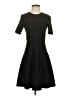 Theory Solid Black Casual Dress Size S - photo 1