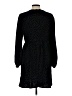 POPSUGAR 100% Polyester Polka Dots Black Casual Dress Size L - photo 2