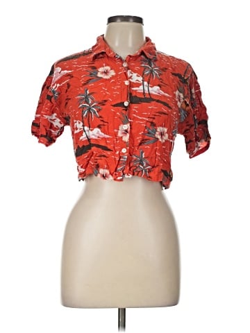 Forever 21 Short Sleeve Blouse (view 1)