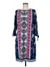 Chico's Paisley Blue Casual Dress Size M - photo 1