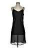 Unbranded 100% Polyester Solid Black Cocktail Dress Size S (estimated) - photo 1
