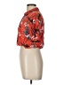 Forever 21 Tropical Red Short Sleeve Blouse Size L - photo 5
