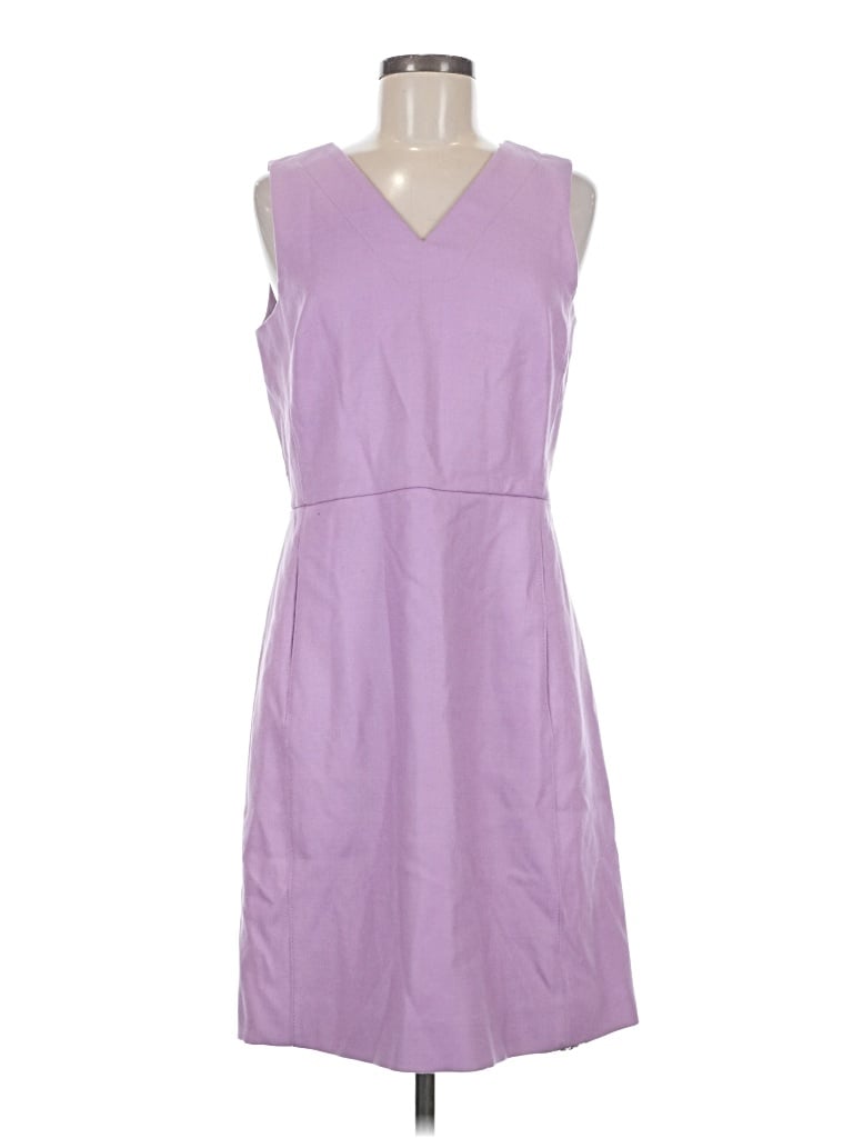 Pre-owned Jcrew Casual Dress In Purple