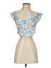 Shein 100% Polyester Blue Sleeveless Blouse Size S - photo 1