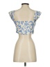 Shein 100% Polyester Blue Sleeveless Blouse Size S - photo 2