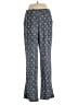 Nic + Zoe Print Blue Casual Pants Size S - photo 1