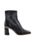 Free People 100% Leather Black Ankle Boots Size EU 39 1/2 - photo 1