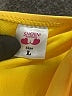 Shekini Solid Yellow Two Piece Swimsuit Size L - photo 3