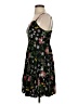 Old Navy 100% Rayon Floral Black Cocktail Dress Size S - photo 5