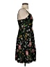 Old Navy 100% Rayon Floral Black Cocktail Dress Size S - photo 4