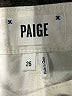 Paige Solid Ivory Khaki Shorts Size 26 waist - photo 3