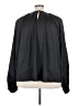 ASOS Design 100% Polyester Black Long Sleeve Blouse Size 22 - photo 2