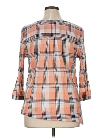 St. John's Bay 3/4 Sleeve Blouse (view 2)