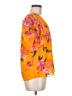 Joie Orange Short Sleeve Blouse Size M - photo 4