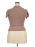 Unbranded Brown Short Sleeve Turtleneck Size 2X - photo 2