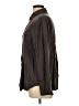 Open Edit Solid Brown Long Sleeve Button-Down Shirt Size L - photo 5