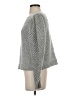 LoveShackFancy Metallic Silver Wool Pullover Sweater Size S - photo 5
