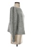 LoveShackFancy Metallic Silver Wool Pullover Sweater Size S - photo 4