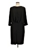 Marina Solid Black Cocktail Dress Size 16 - photo 2
