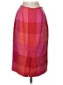 Talbots 100% Polyester Color Block Red Formal Skirt Size 4 - photo 2