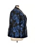 Kasper 100% Polyester Floral Blue Blazer Size 22 - photo 4