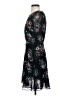 Zara Basic Floral Black Cocktail Dress Size XS - photo 5