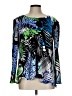 Unbranded Blue Long Sleeve Blouse Size L (estimated) - photo 1
