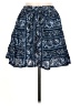 Blue Rain 100% Rayon Paisley Blue Casual Skirt Size M - photo 1