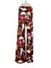 Assorted Brands Print Burgundy Casual Pants Size 24 waist (estimated) - photo 1
