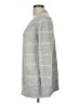 Pink Rose 100% Acrylic Gray Cardigan Size L - photo 5