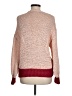 Mango 100% Polyester Color Block Pink Pullover Sweater Size M - photo 2