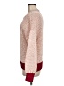 Mango 100% Polyester Color Block Pink Pullover Sweater Size M - photo 5