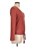 Paper Crane Red Long Sleeve Top Size L - photo 4
