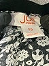 Joe Fresh 100% Polyester Paisley Black Casual Skirt Size L - photo 4
