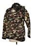 Zara Basic 100% Polyurethane Camo Green Raincoat Size M - photo 2