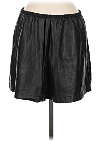 Babaton Faux Leather Skirt (view 1)